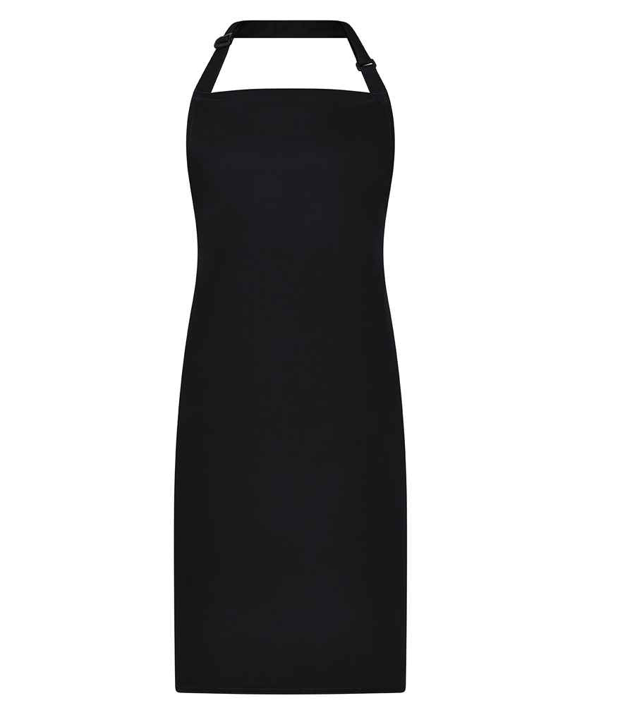 Brand Lab Adjustable Bib Apron in Black