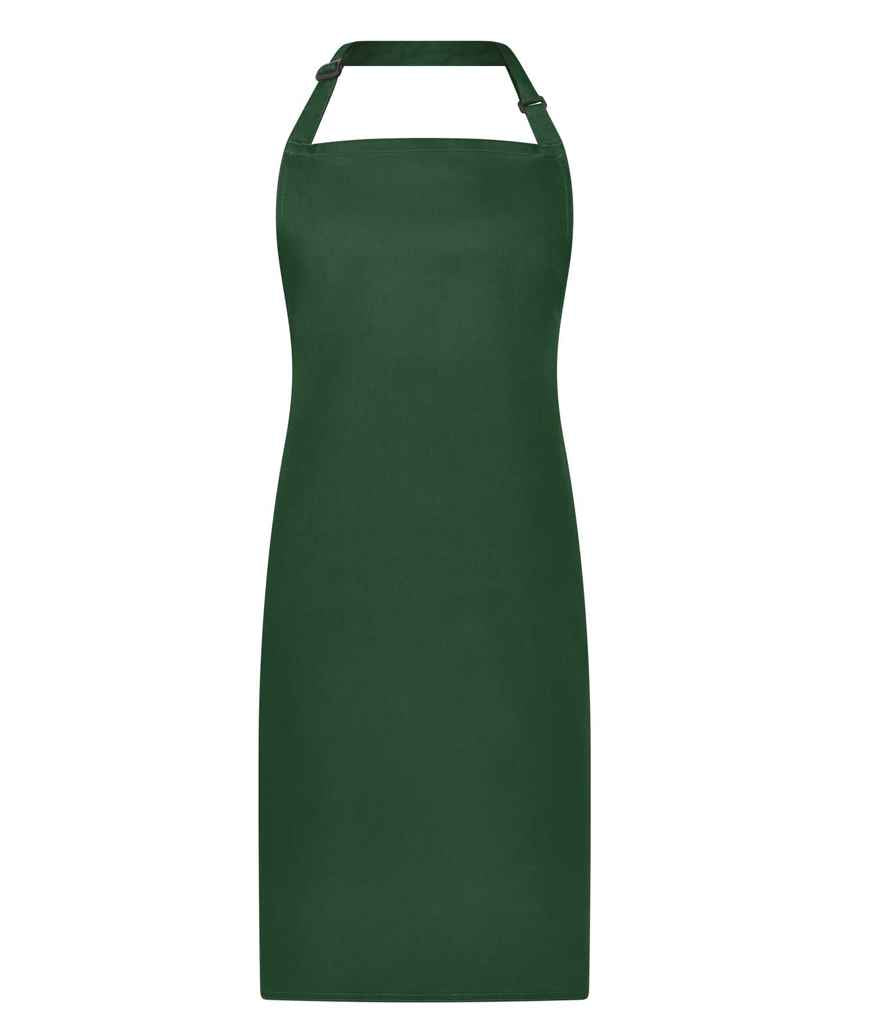 Brand Lab Adjustable Bib Apron in Forest Green
