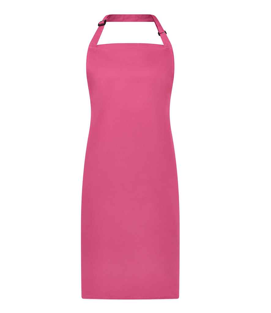 Brand Lab Adjustable Bib Apron in Fuchsia