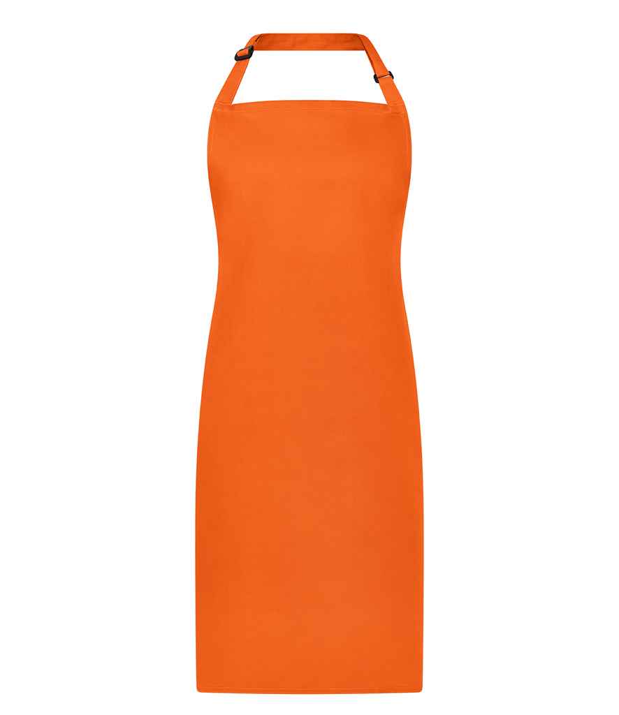 Brand Lab Adjustable Bib Apron in Orange