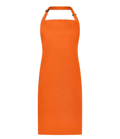 Brand Lab Adjustable Bib Apron in Orange