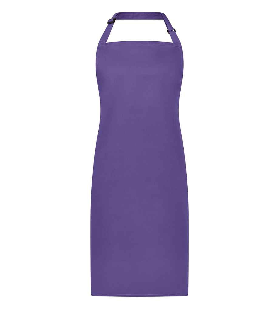 Brand Lab Adjustable Bib Apron in Purple