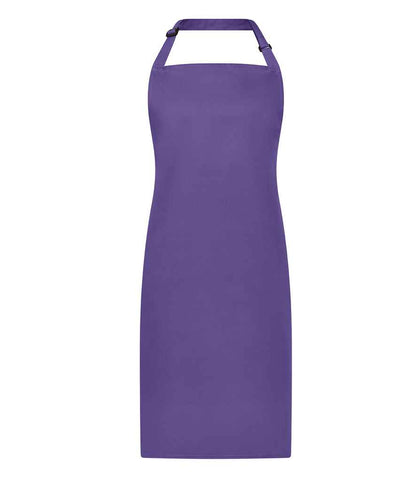 Brand Lab Adjustable Bib Apron in Purple
