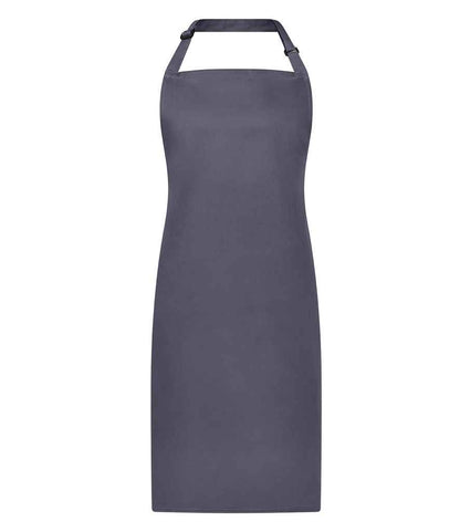 Brand Lab Adjustable Bib Apron in Steel