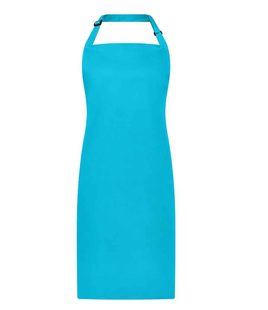 Brand Lab Adjustable Bib Apron in Turquoise Blue