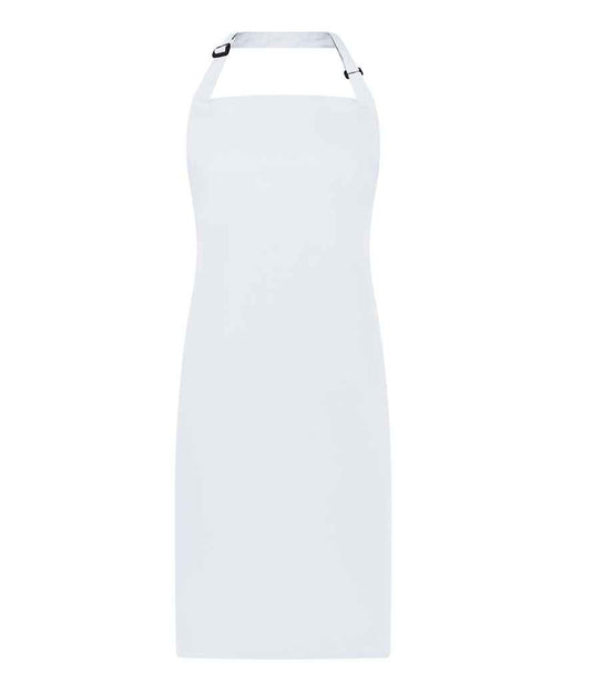 Brand Lab Adjustable Bib Apron in White