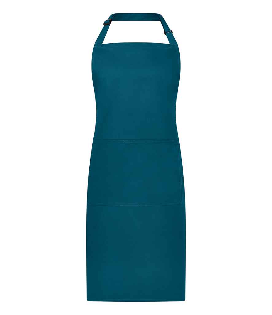 Brand Lab Adjustable Bib Pocket Apron in Teal
