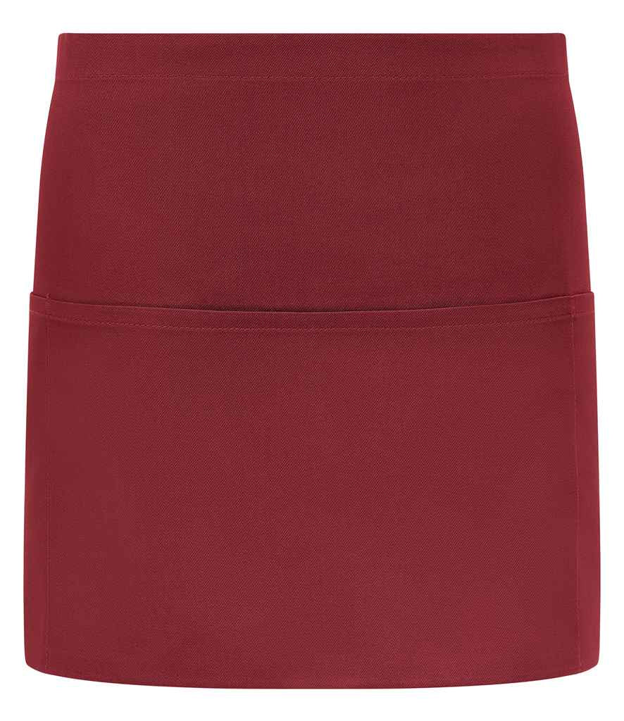 Brand Lab Waist Pocket Apron in Burgundy