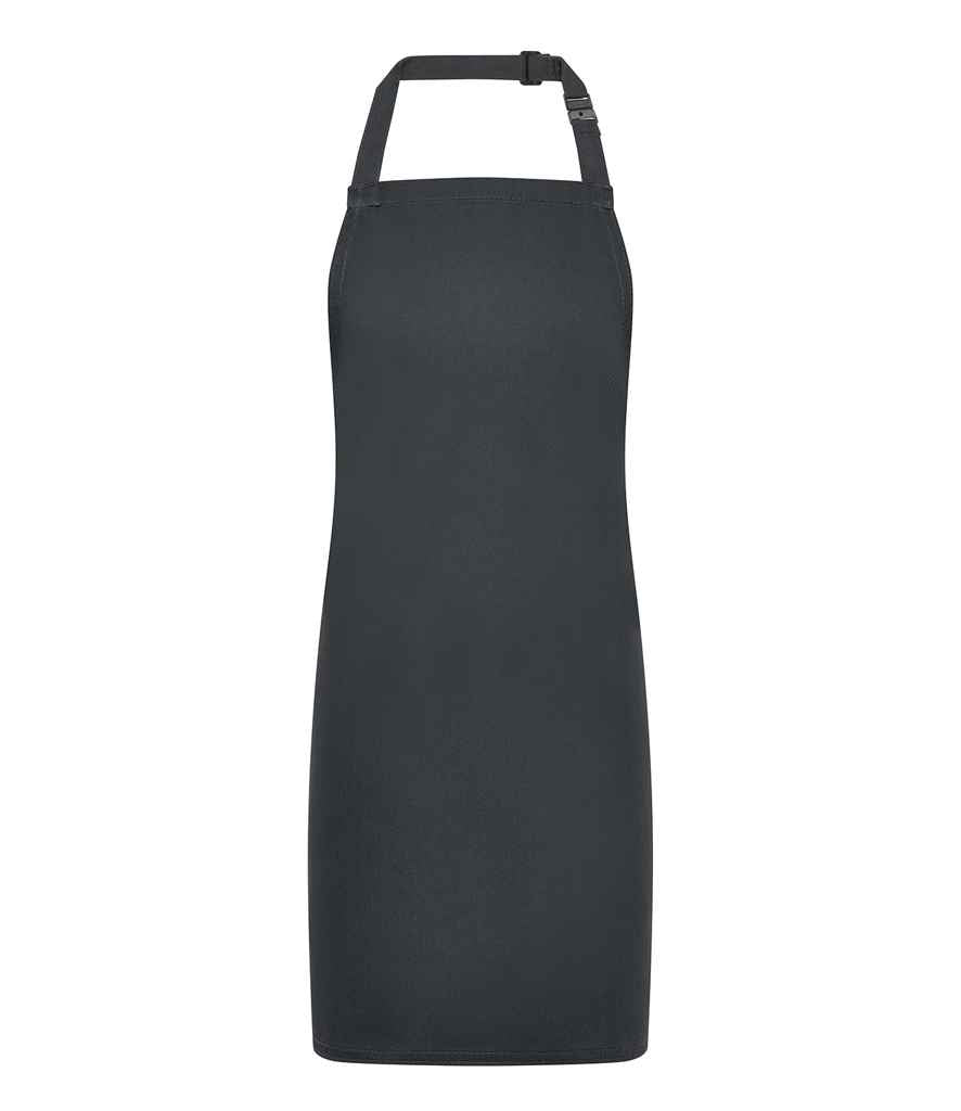 Brand Lab Kids Basic Adjustable Bib Apron in Charcoal