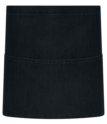 Brand Lab Denim Waist Pocket Apron in Black Denim