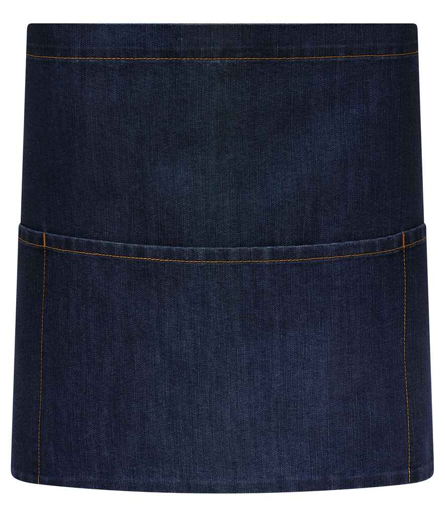 Brand Lab Denim Waist Pocket Apron in Indigo Denim