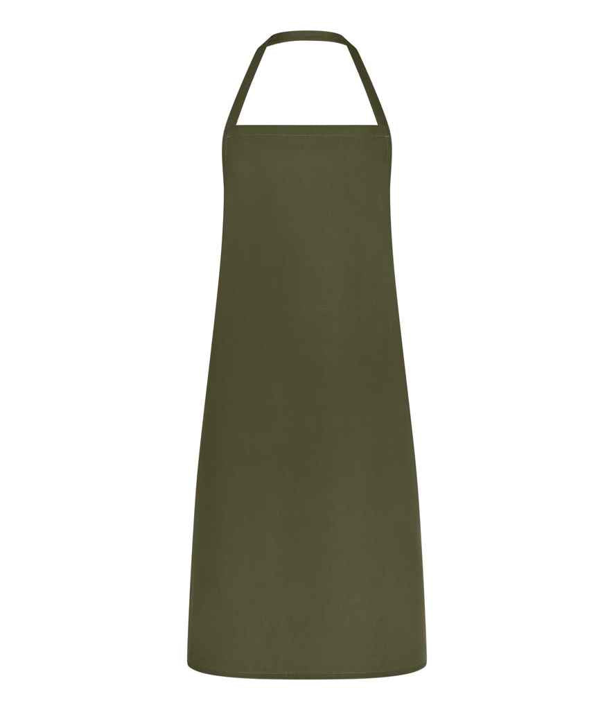 Brand Lab Classic Bib Apron in Dark Olive
