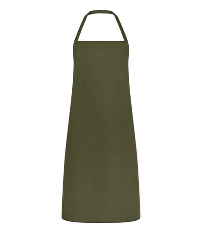 Brand Lab Classic Bib Apron in Dark Olive