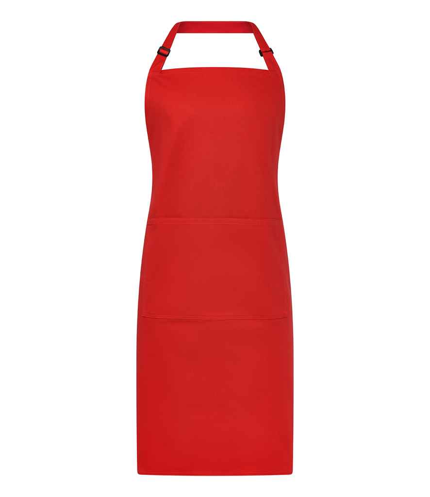 Brand Lab Organic/Recycled Bib Pocket Apron - model image