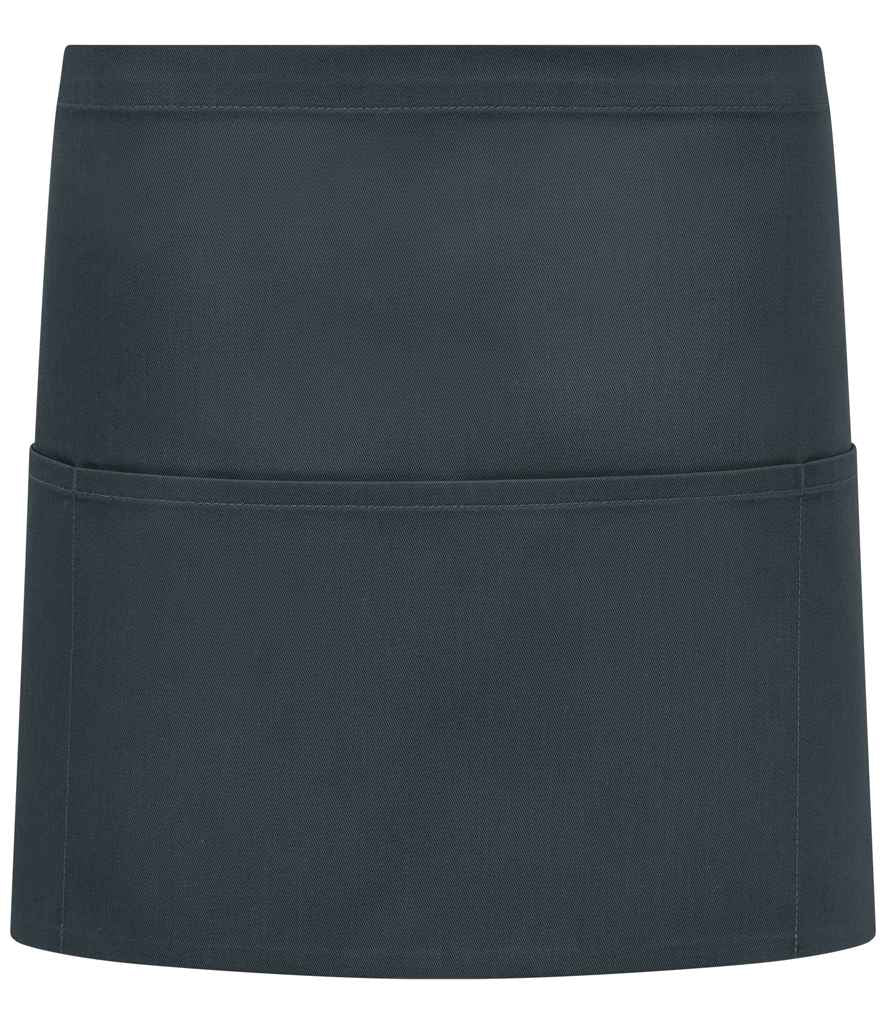 Brand Lab Organic/Recycled Waist Pocket Apron in Charcoal