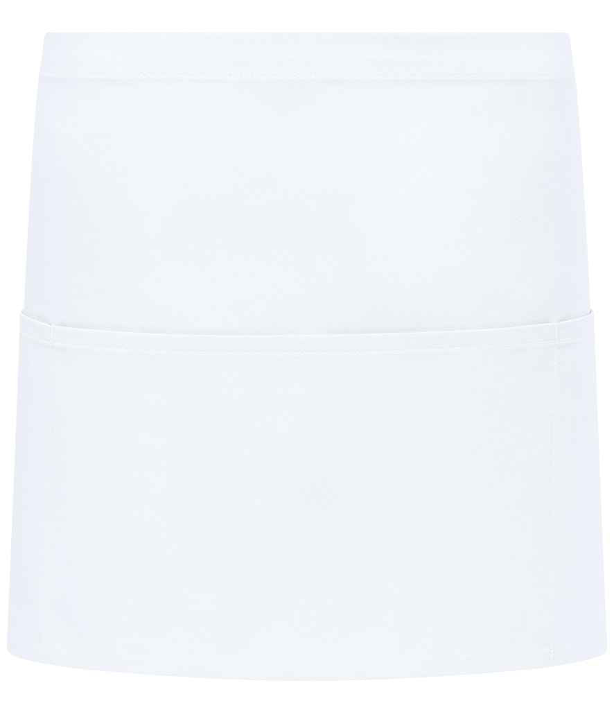 Brand Lab Organic/Recycled Waist Pocket Apron in White