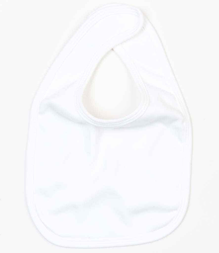 BabyBugz Baby Bib in White