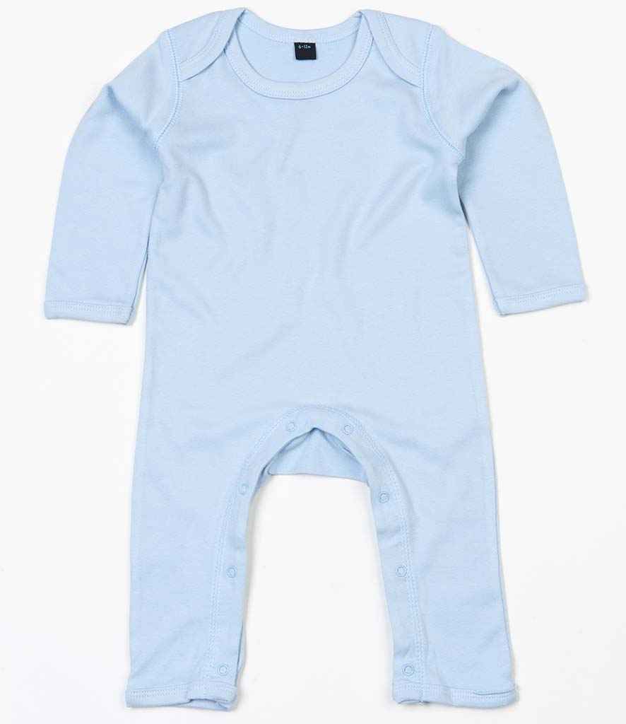 BabyBugz Baby Rompersuit in Dusty Blue