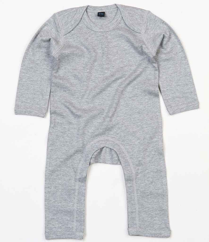 BabyBugz Baby Rompersuit in Heather Marl