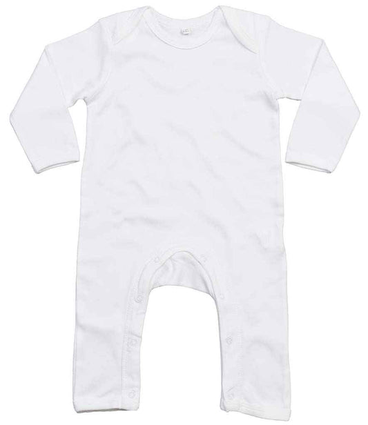 BabyBugz Baby Rompersuit in White