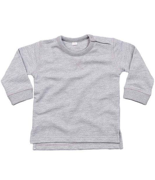 BabyBugz Baby Sweatshirt in Heather Marl