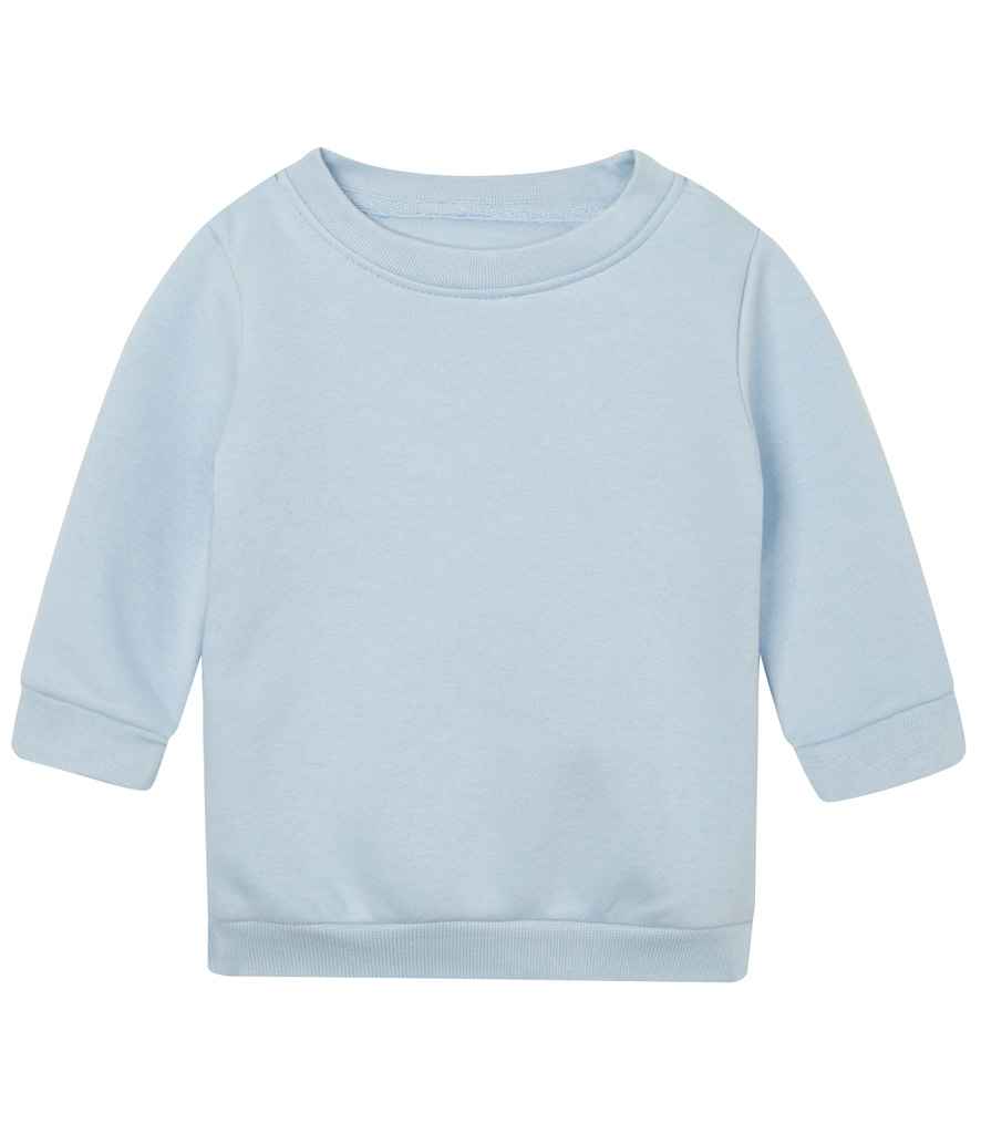 BabyBugz Baby Essential Sweatshirt in Dusty Blue
