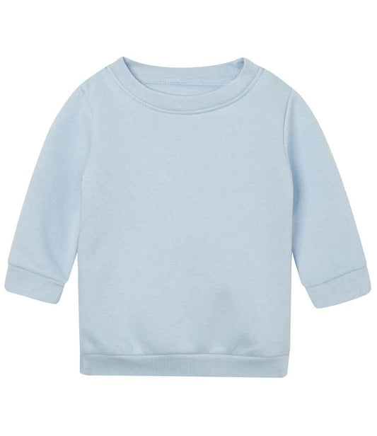 BabyBugz Baby Essential Sweatshirt in Dusty Blue