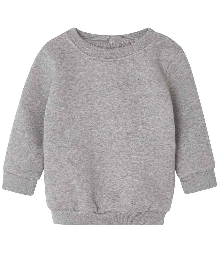 BabyBugz Baby Essential Sweatshirt in Heather Marl