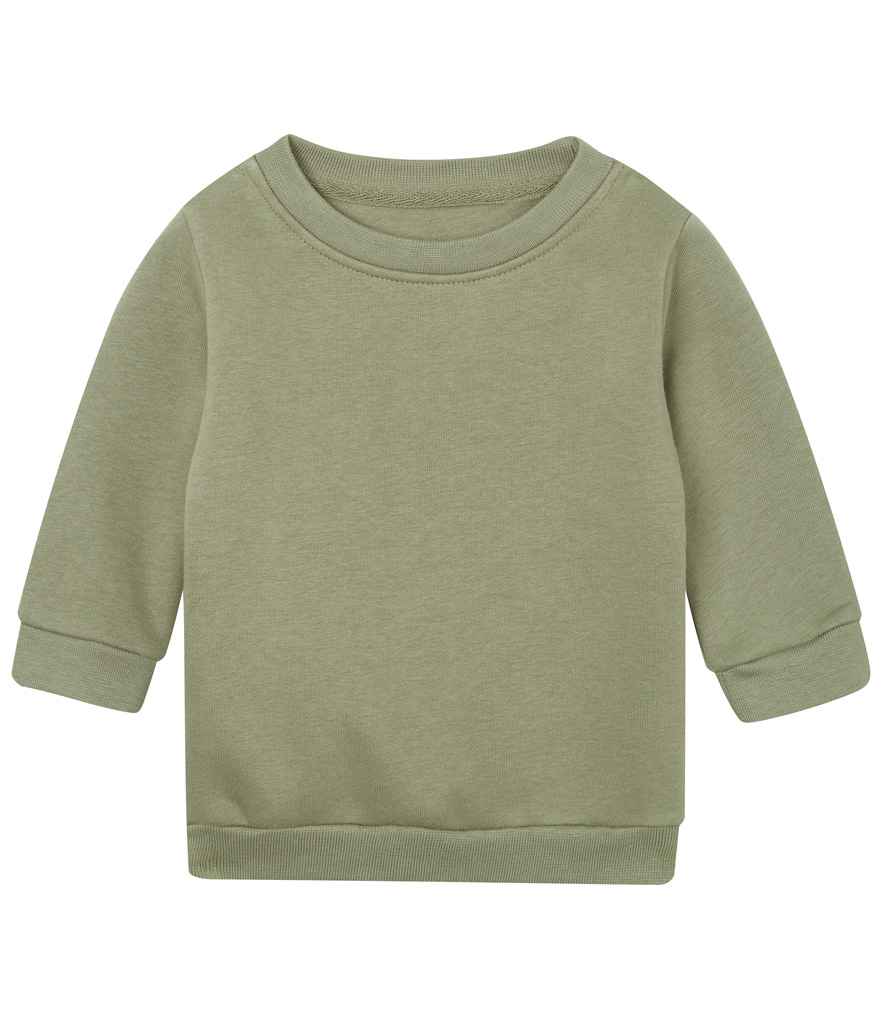 BabyBugz Baby Essential Sweatshirt in Soft Olive