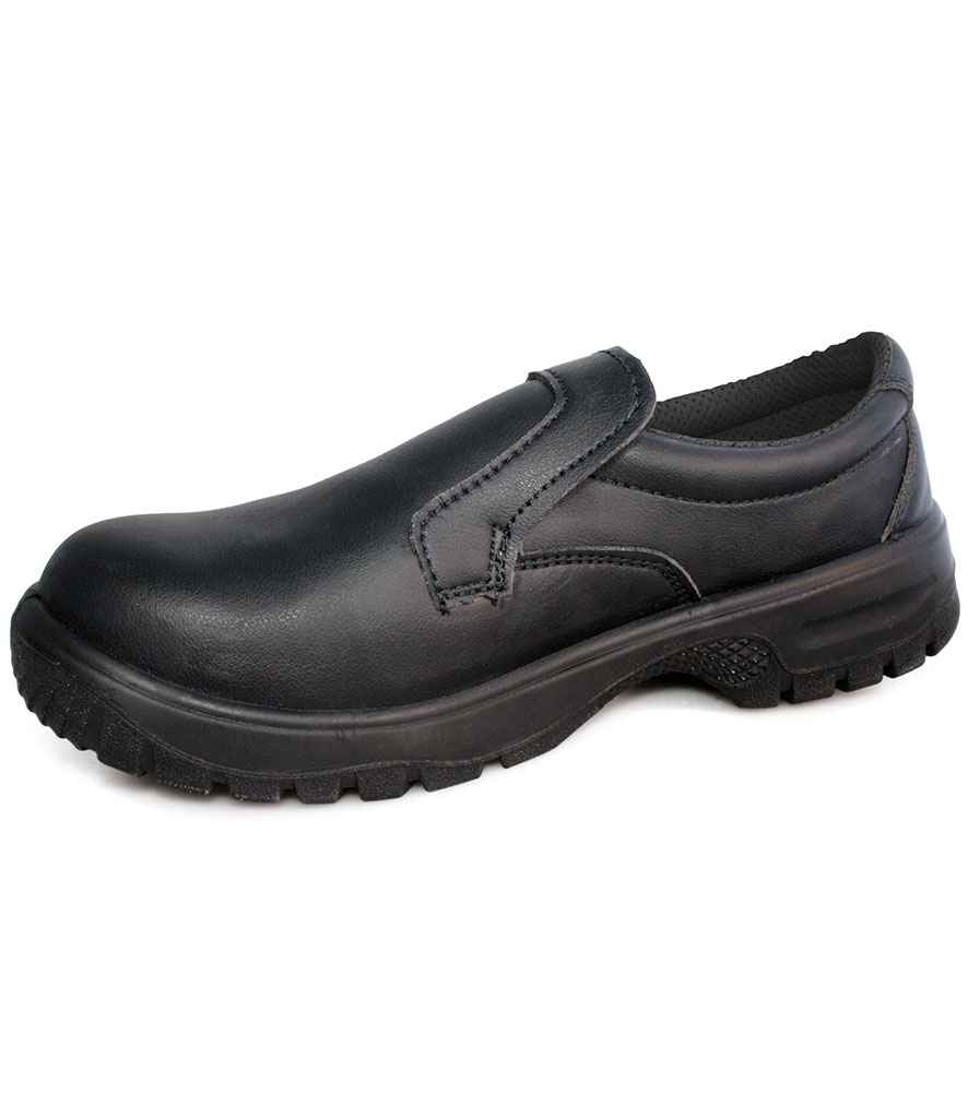 Comfort Grip Slip-On Shoes - Black