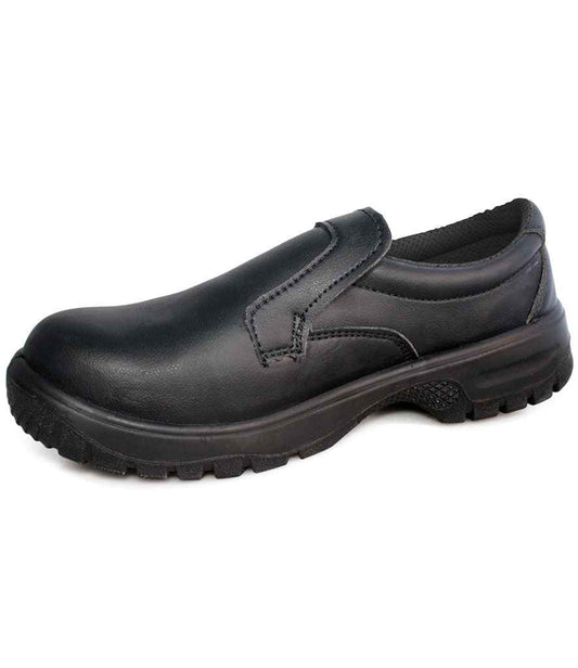Comfort Grip Slip-On Shoes - Black