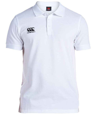 Canterbury Waimak Piqué Polo Shirt in White