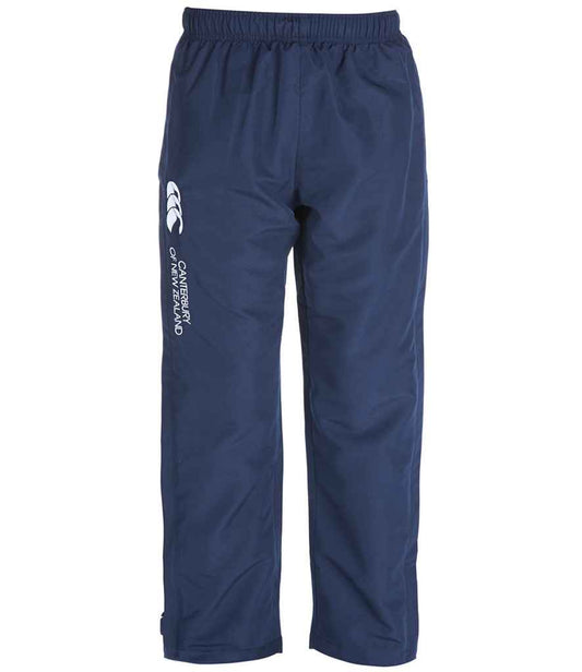 Canterbury Kids Open Hem Stadium Pants in Navy