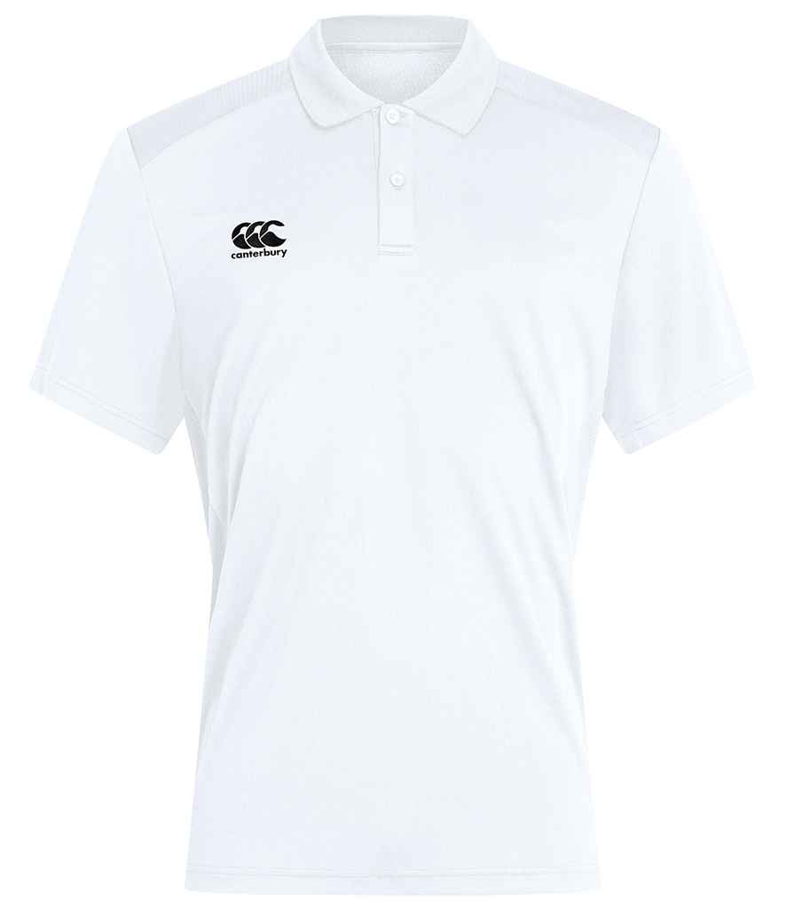 Canterbury Club Dry Polo Shirt in White