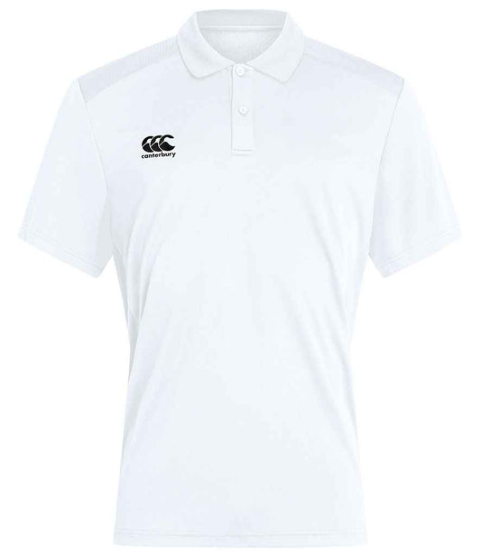 Canterbury Club Dry Polo Shirt in White