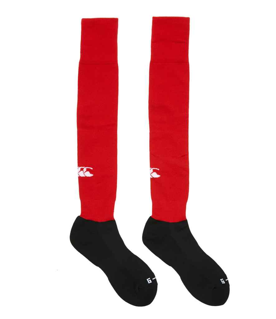Canterbury Club Socks in Red