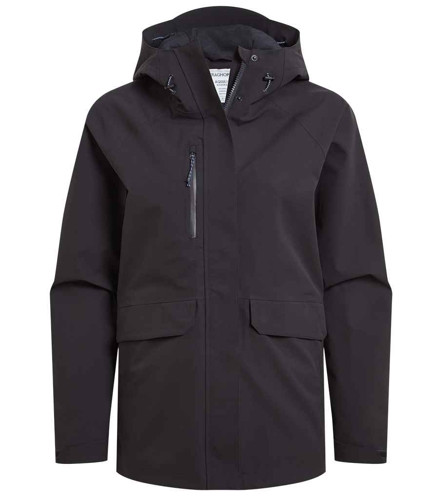 Craghoppers Expert Ladies Kiwi Pro Stretch Long Jacket in Navy