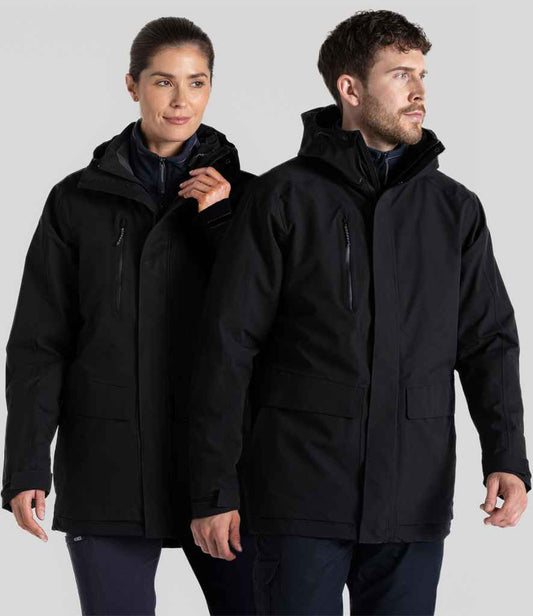 Craghoppers Expert Kiwi Pro Stretch 3-in-1 Jacket - Black