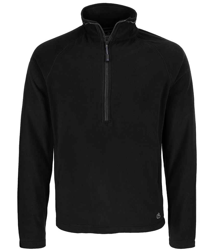 Craghoppers Expert Corey 200 Half Zip Micro Fleece in Black