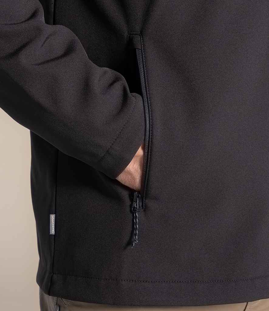 Craghoppers Expert Kiwi Three Layer Soft Shell Jacket - model image