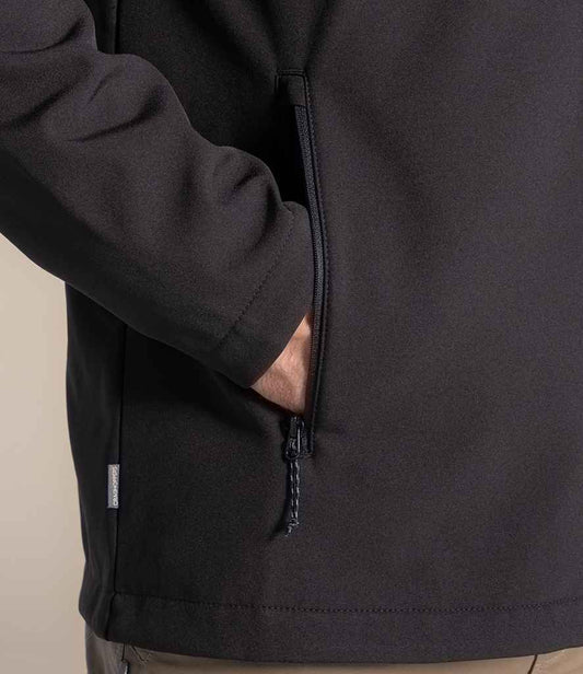 Craghoppers Expert Kiwi Three Layer Soft Shell Jacket - model image