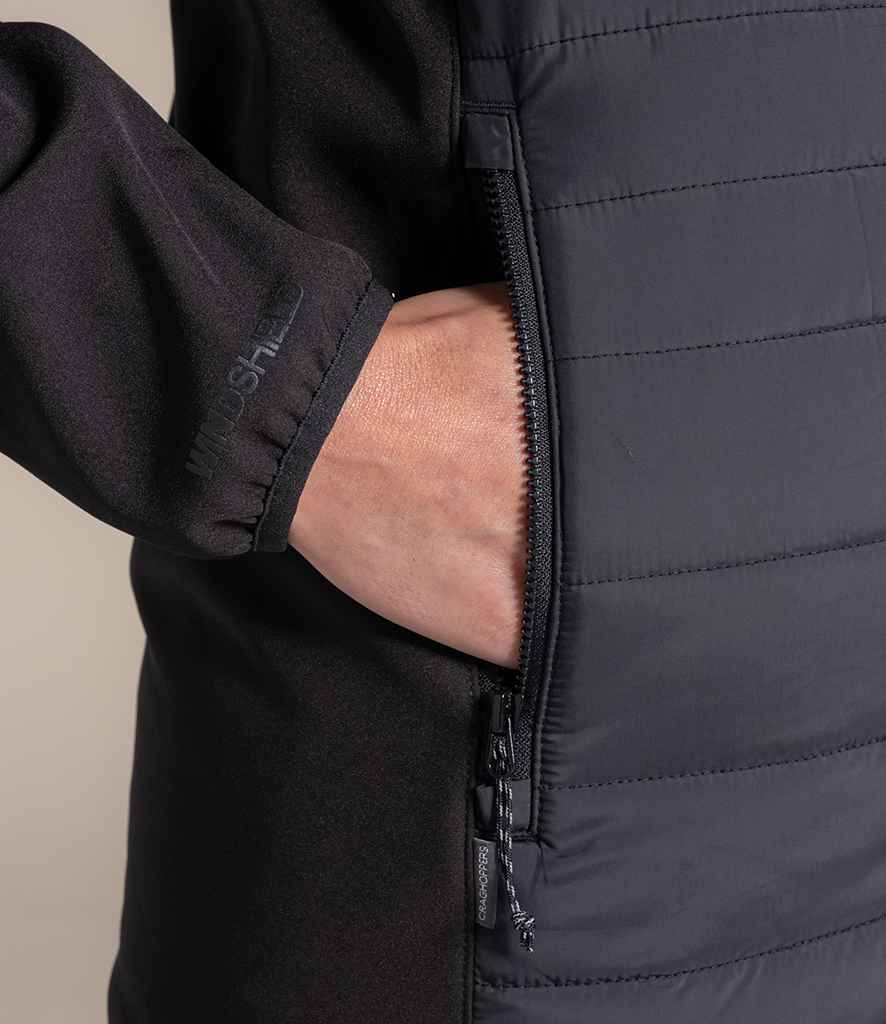 Craghoppers Expert Ladies Compress Lite Hybrid Jacket - model image