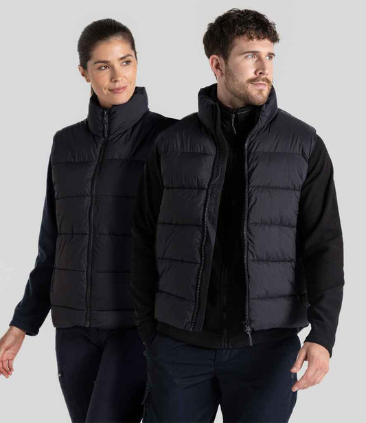 Craghoppers Expert Unisex Winter Padded Bodywarmer - Black