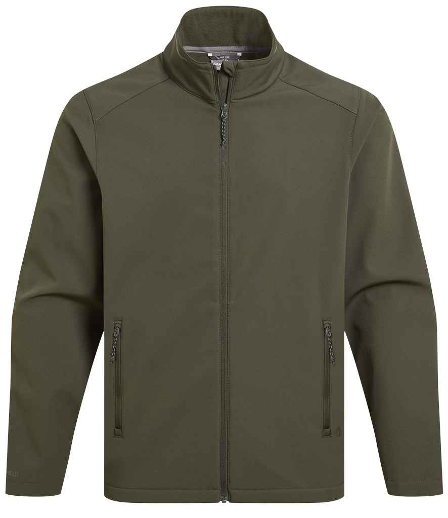 Craghoppers Expert Basecamp ll Soft Shell Jacket in Dark Cedar Green