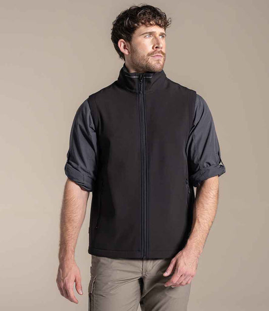 Craghoppers Expert Basecamp ll Soft Shell Bodywarmer - Black
