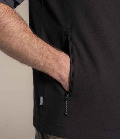 Craghoppers Expert Basecamp ll Soft Shell Bodywarmer - model image