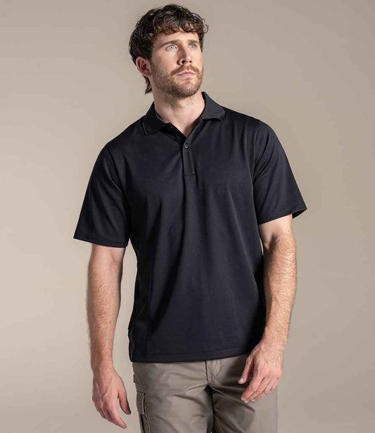 Craghoppers Expert Basecamp Wicking Polo Shirt - Black