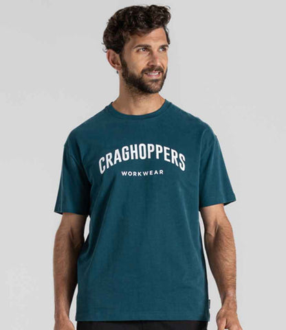 Craghoppers Workwear Batley T-Shirt - Dark Aegean Blue