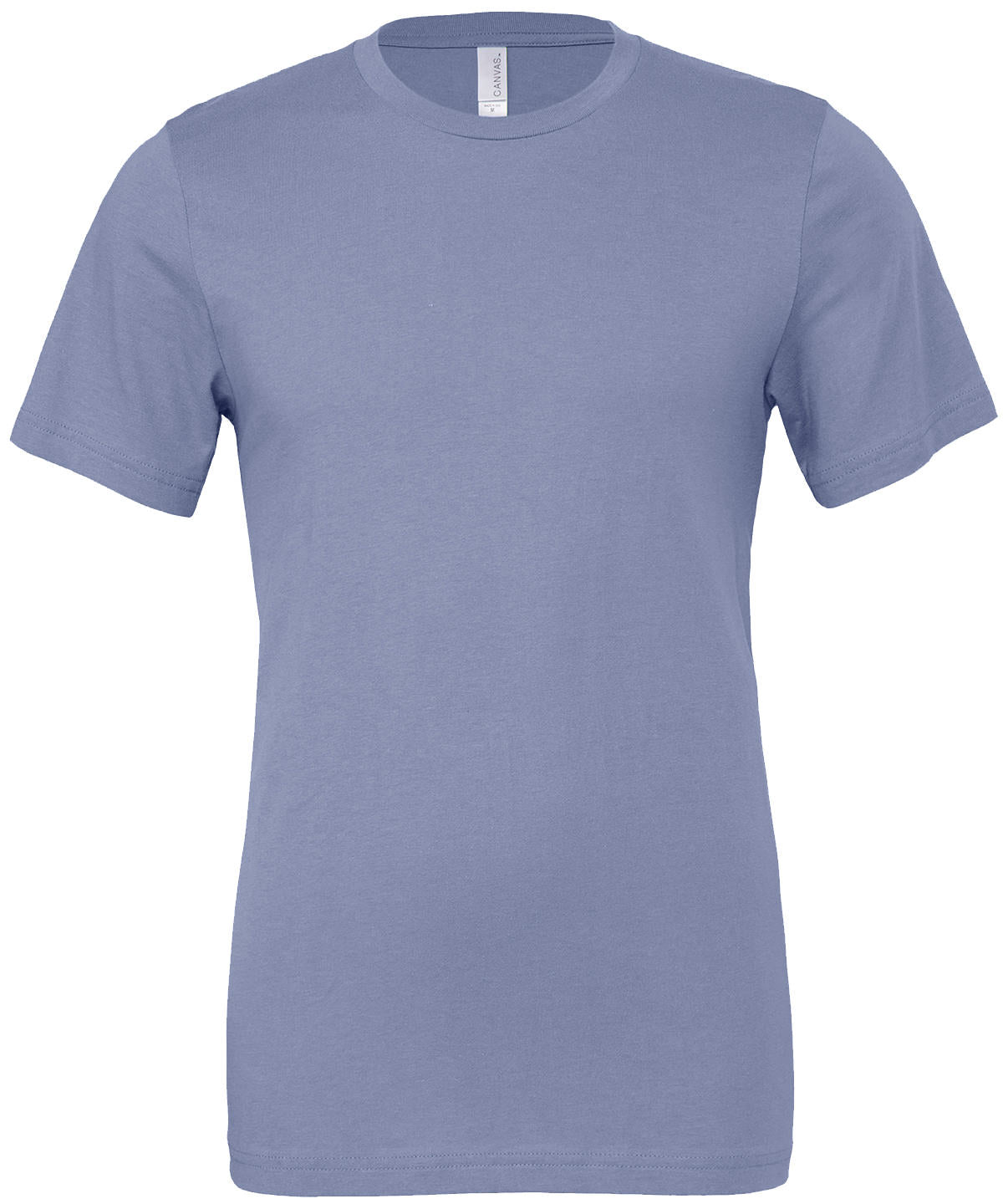 Bella+Canvas Unisex Jersey crew neck t-shirt Lavender Blue