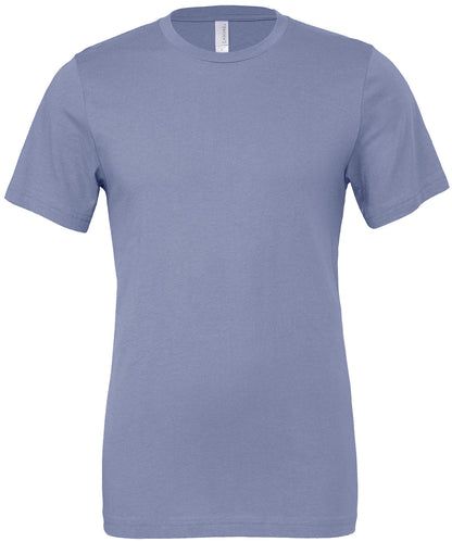 Bella+Canvas Unisex Jersey crew neck t-shirt Lavender Blue